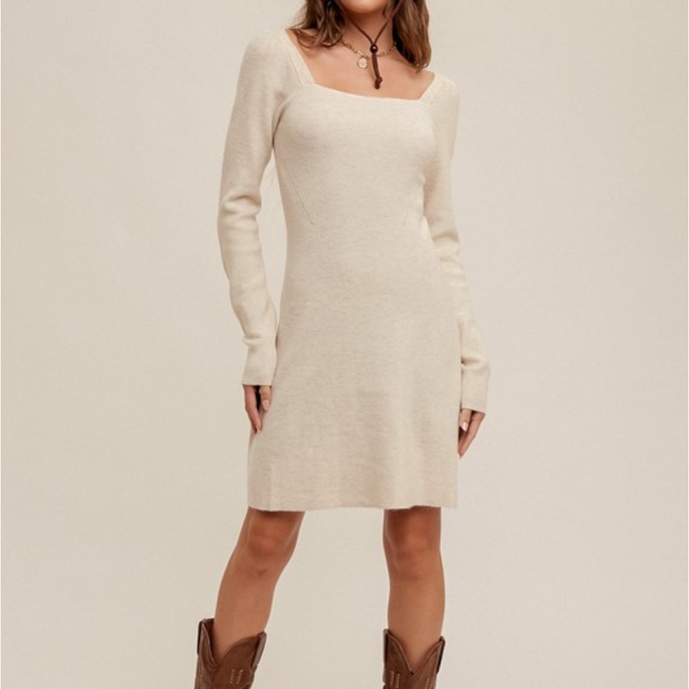 Cute Sweater Dress - Picture 3 of 7